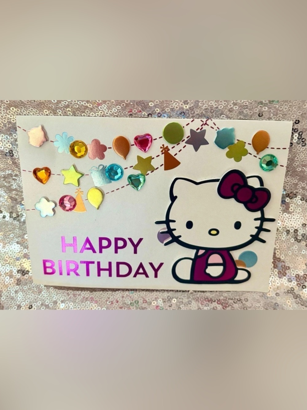 Papyrus Hello Kitty Birthday Card